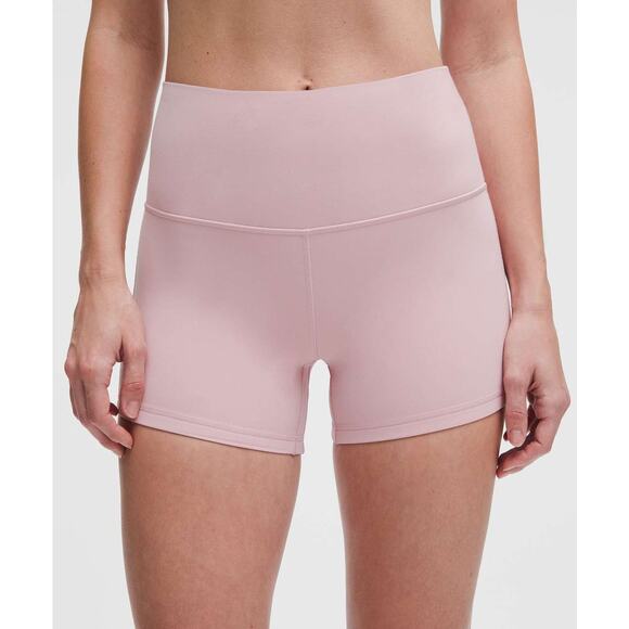Lululemon Align High-Rise Short 4” Pink Haze Size 6 NWT PInk - Picture 1 of 6